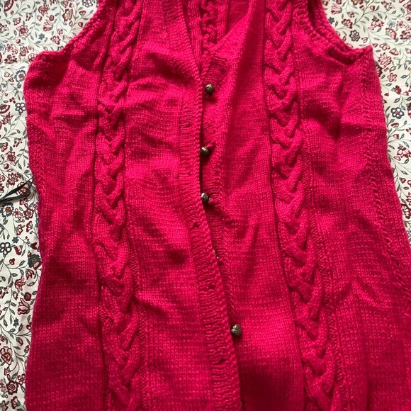 Handmade Wool Vest - Picture 1 of 1